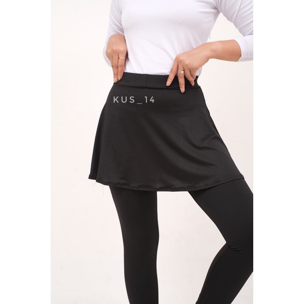 LEGGING ROK MUSLIMAH / CELANA LEGGING PANJANG ROK