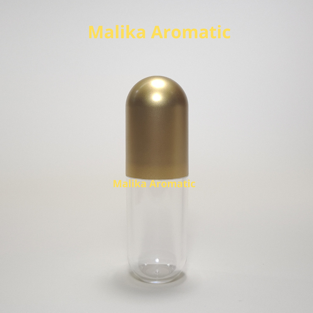 Botol Kapsul 60 ml / Botol Acrilic / Botol Pet Obat / Botol Bentuk Kapsul / Botol Obat Bentuk Kapsul