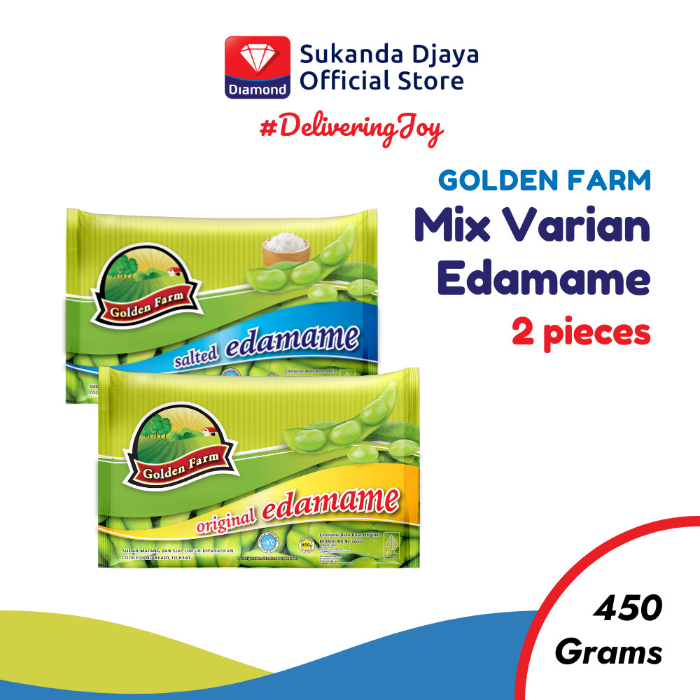 

Golden Farm Mix Varian Edamame 450 Gr