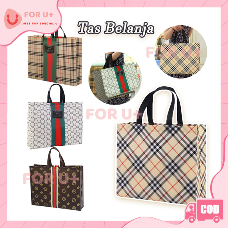 

Tas Belanja / Tas Goodie Bag Motif / Tote Bag