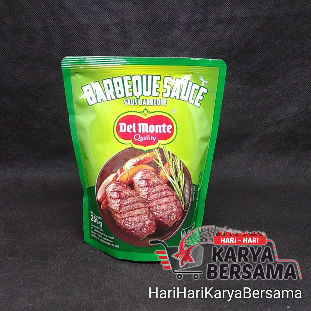 

DELMONTE DEL MONTE BARBEQUE SAUCE POUCH 250GR