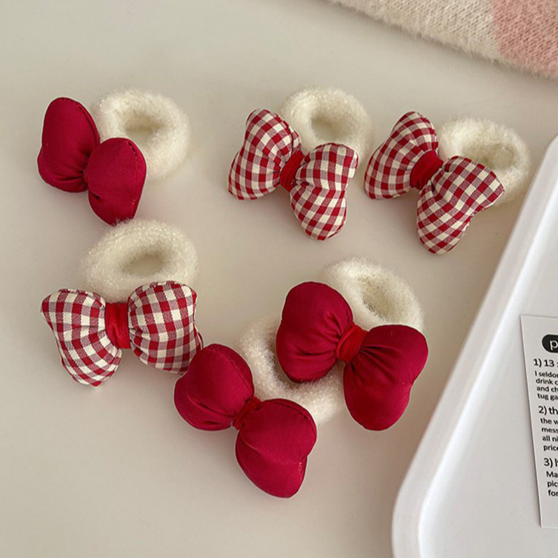 

AISHG Bow Elastic Hairbands Children Girls Sweet Hair Ties Fashion Headbands Hair Accessories Rubber Band for Kid ﻿
