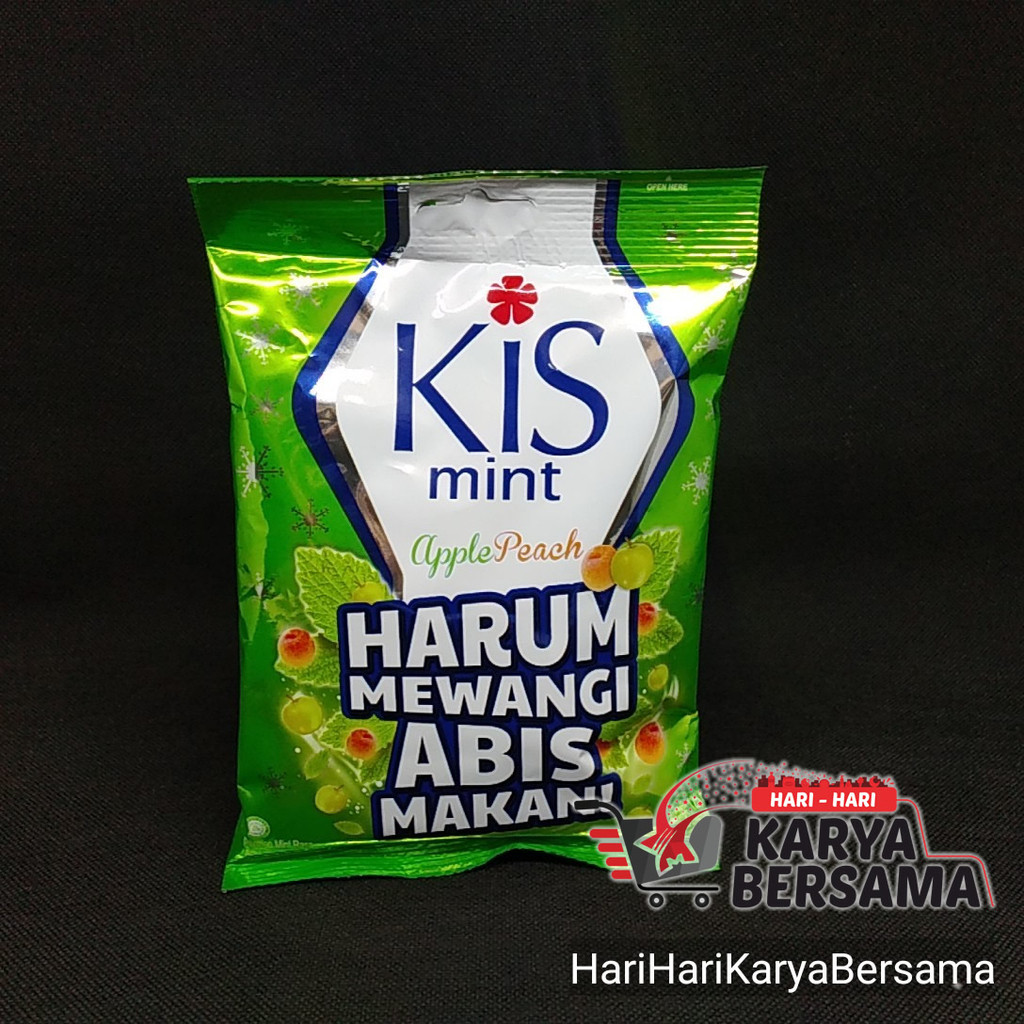 

PERMEN KIS MINT APPLE PEACH 125GR