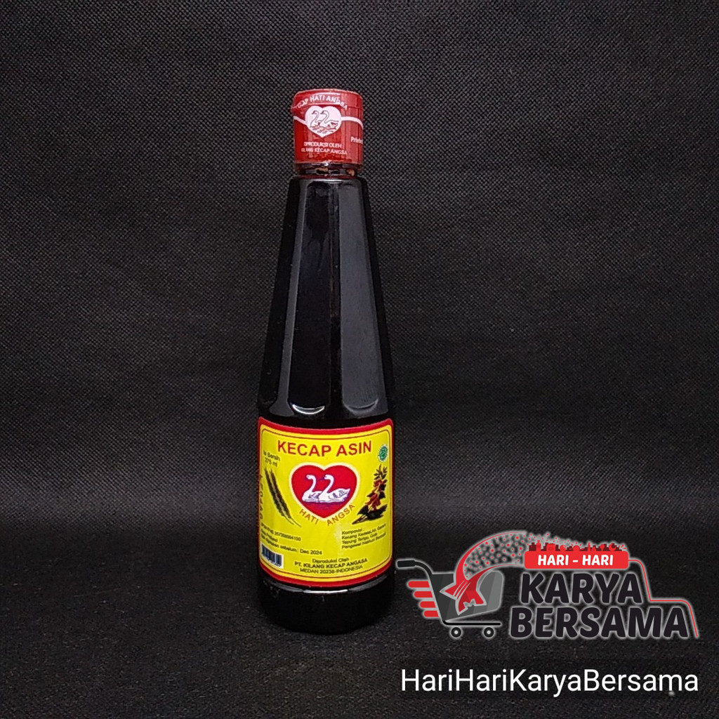 

BUMBU MASAK HATI ANGSA KECAP ASIN BOTOL 275ML