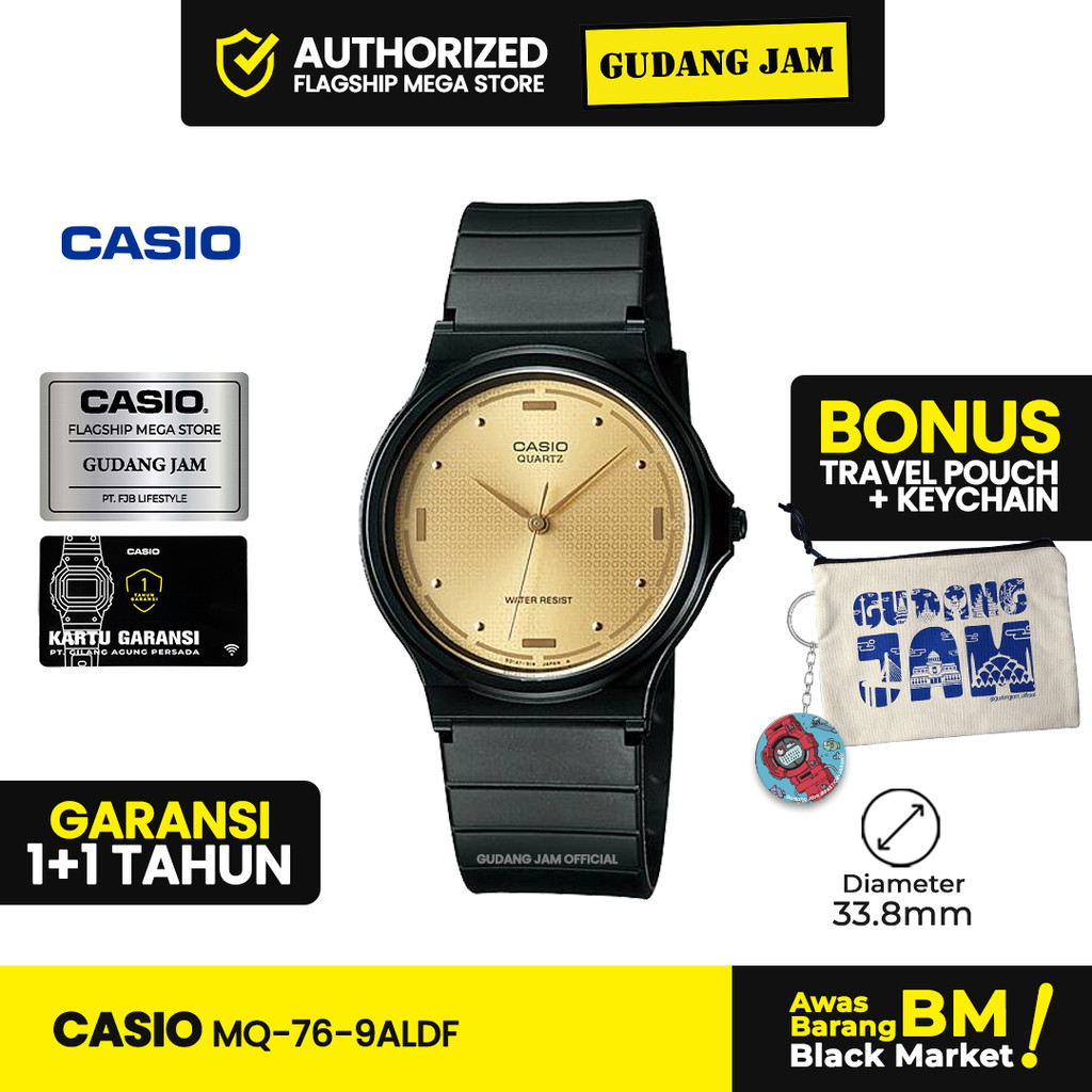 Jam Tangan Casio MQ-76-9ALDF MQ-76 MQ76 MQ 76 SLF***