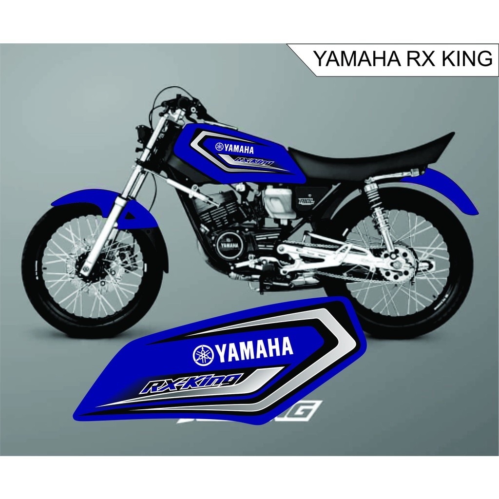 STRIPING CUSTOM RACING  RX KING SANGAT COCOK UNTUK MENAMBAH STYLE MOTOR ANDA JADI KEREN