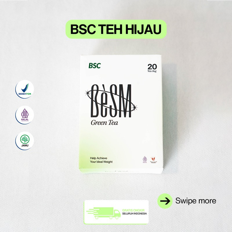 

BESM | BeSM Green Tea - Isi 20