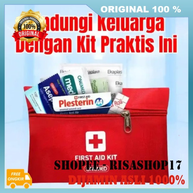 First Aid Kit Alat P3K Lengkap Peralatan P3K Lengkap P3K Isi Lengkap Mini First Aid Kit Travel Pouch