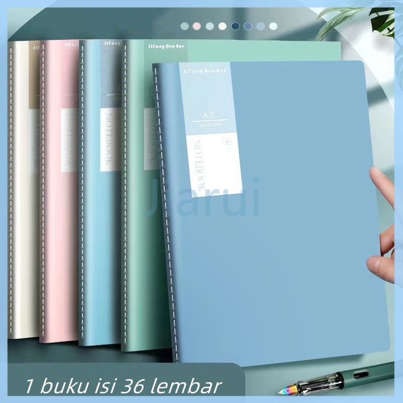 

Jiarui Notebook warna A5/B5 Morandi (36 lembar）