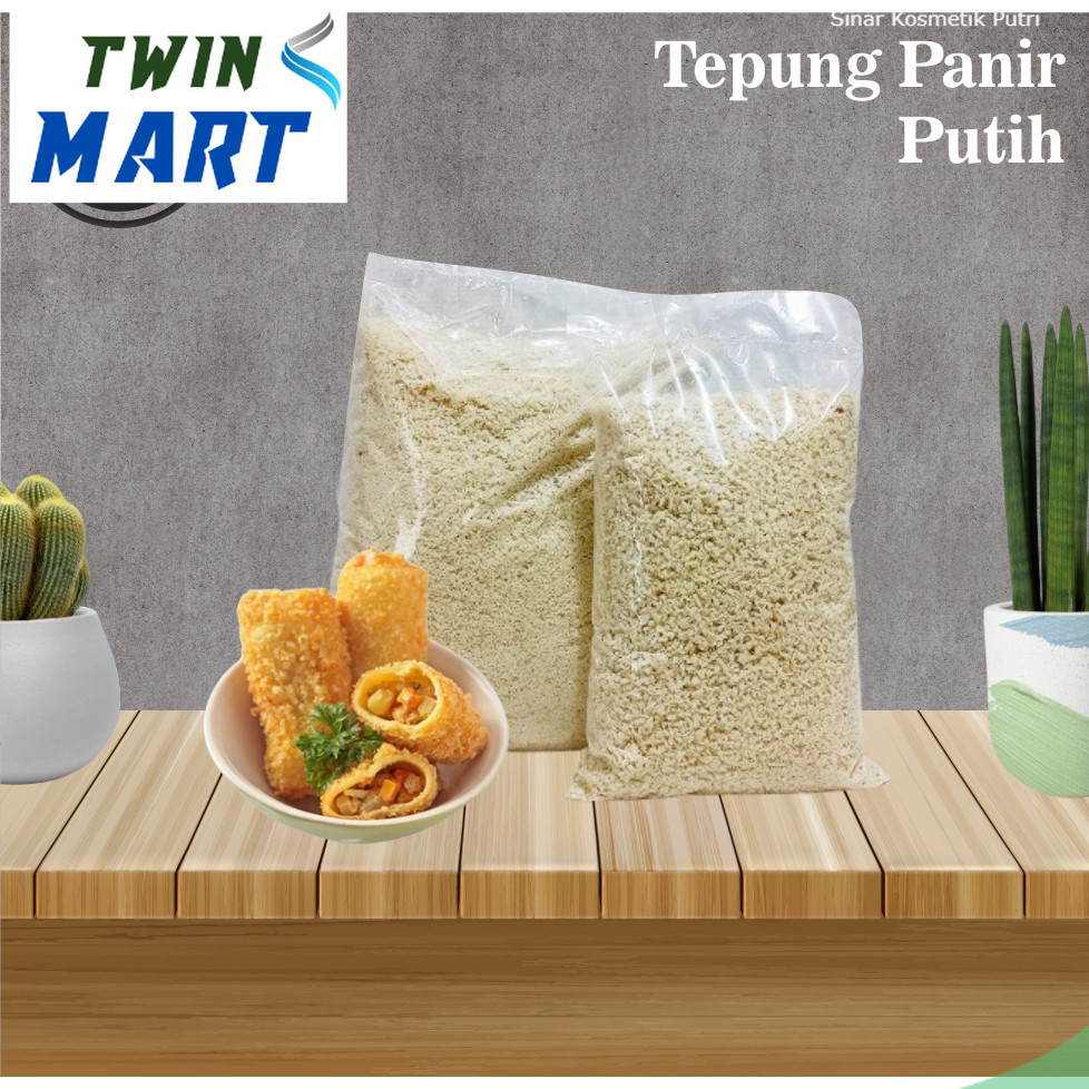 

Tepung Roti Putih / Tepung Panir Putih / Kemasan Repack 250 gr