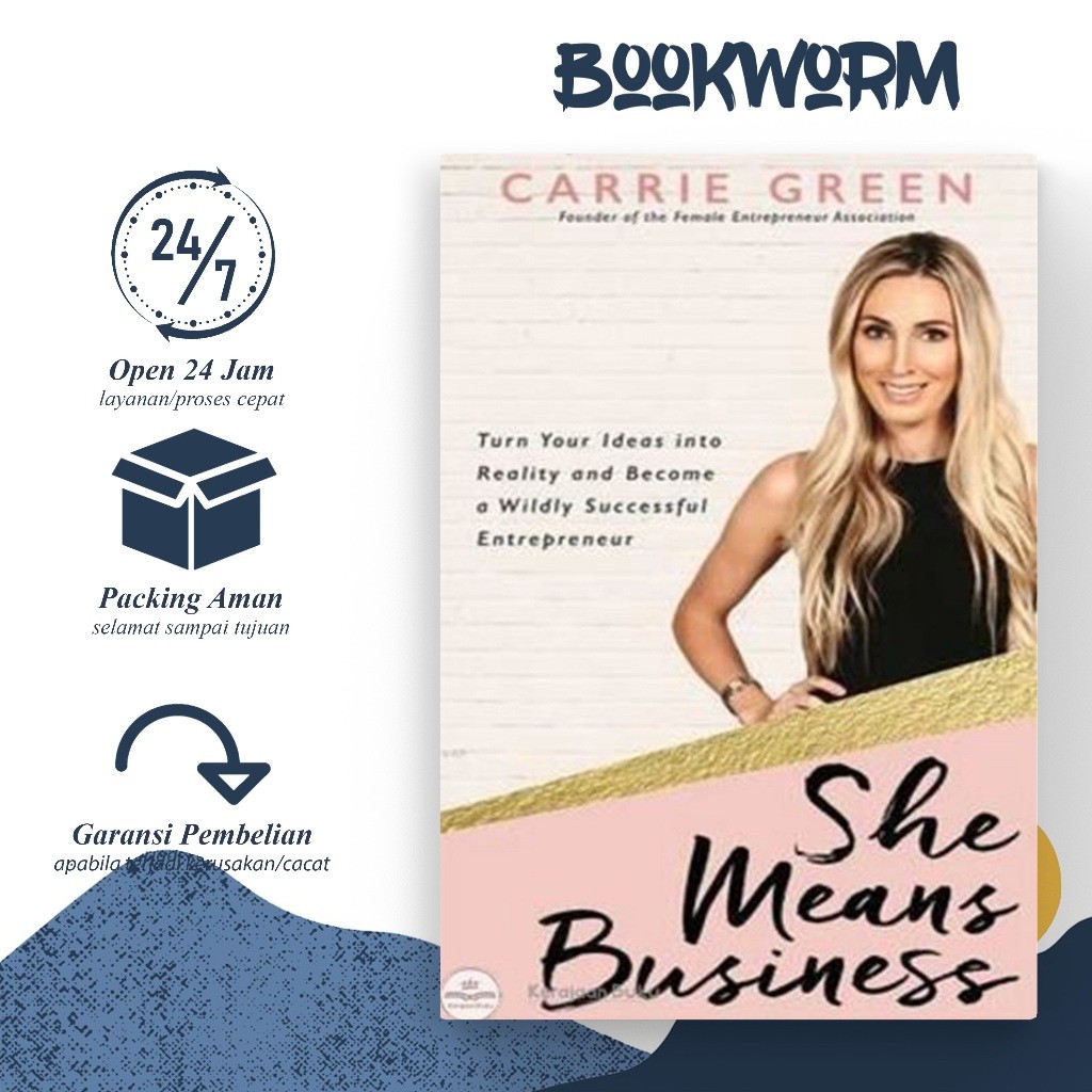 She Means Business By Carrie Green (English)