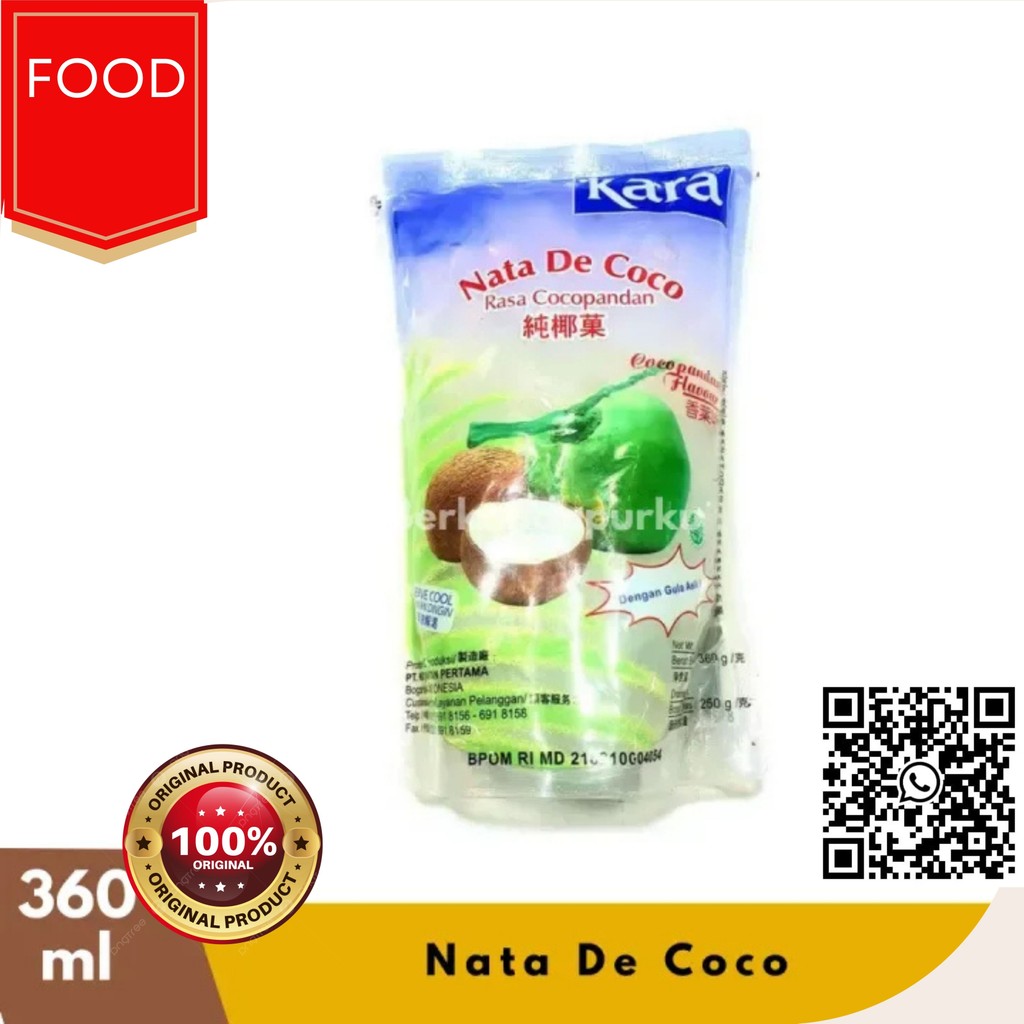 

Kara Nata De Coco Pouch 360ml Jelly Termurah