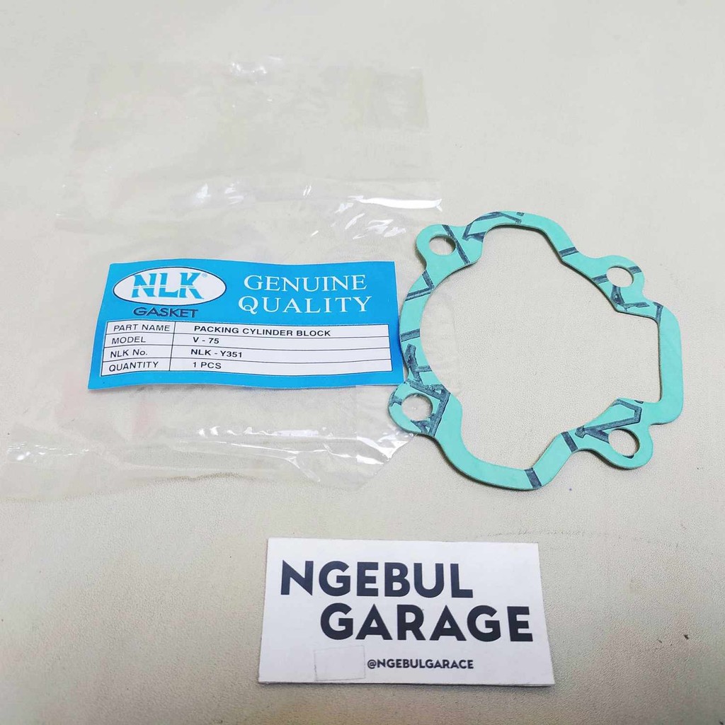 Paking Blok V75 V 75 Packing YAMAHA NLK