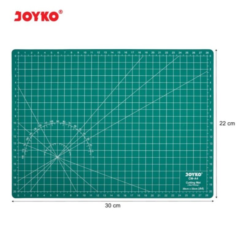 

( StaLand) Cutting Mat Alas Tatakan Potong A4 Joyko A4 Double-sided 2 Sisi CM-A4 CM A4 30 x 22