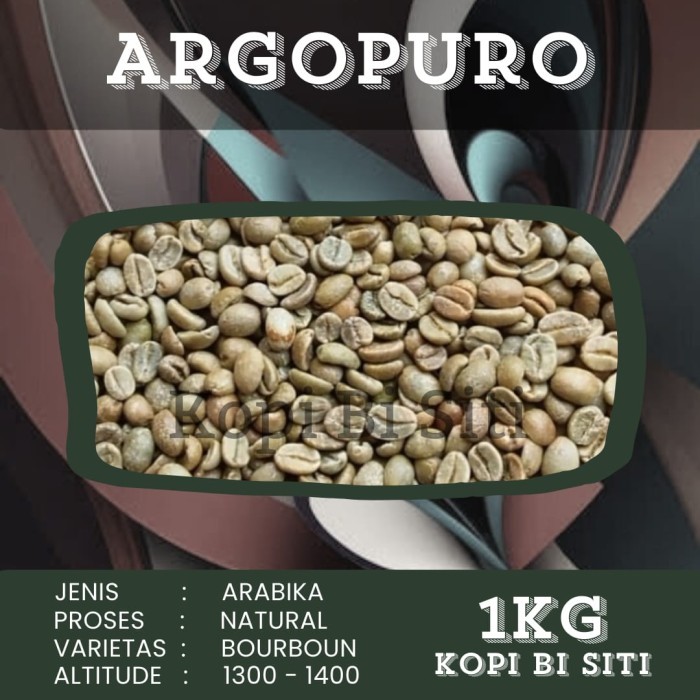 GreenBean Arabika Java Argopuro Natural process