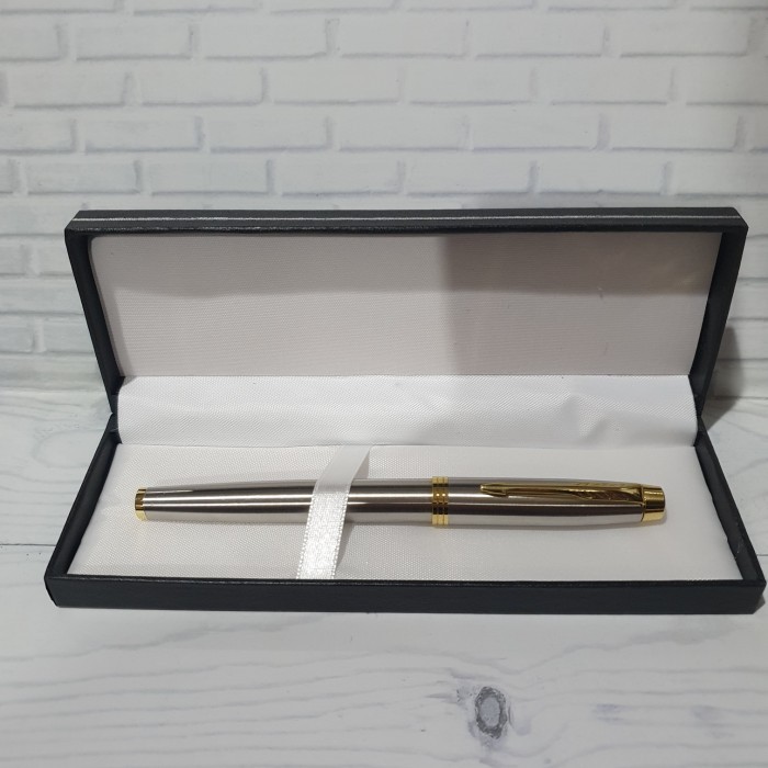 

[Best Seller] Pulpen Promosi Parker IM TW New SS GT Rollerball Free Grafir