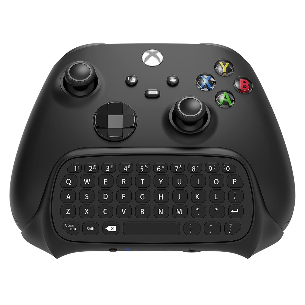 Keyboard for Xbox Series X/s One/s/ Controller Gamepad, 2.4Ghz Mini Qwerty Keyboard Gaming Chatpad w