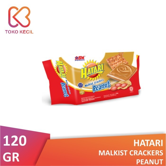 

Hatari Malkist Crackers Peanut 120gr