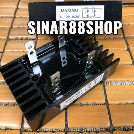 DIODA BRIGDE KUPROK KIPROK MAXIMO QL100A1600V QL 100A1600V 100A 1600V