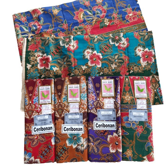 Kain Sarung Wanita DAUN DARU Primisima Cap Cent.