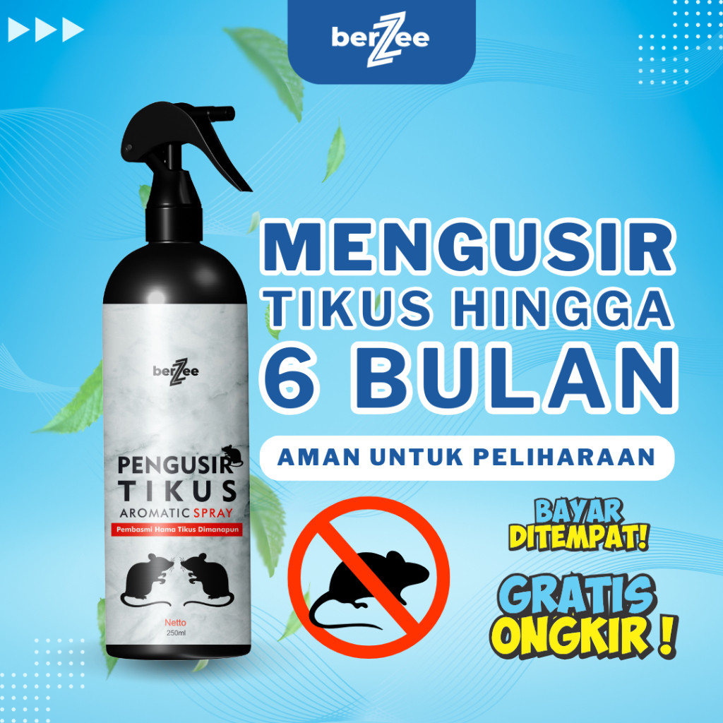 BerZee semprotan anti tikus pengusir tikus ampuh spray pengusir tikus pengusir tikus AMPUH