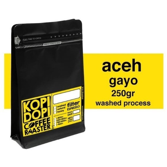 

Kopi Arabika Aceh Gayo 250 gram