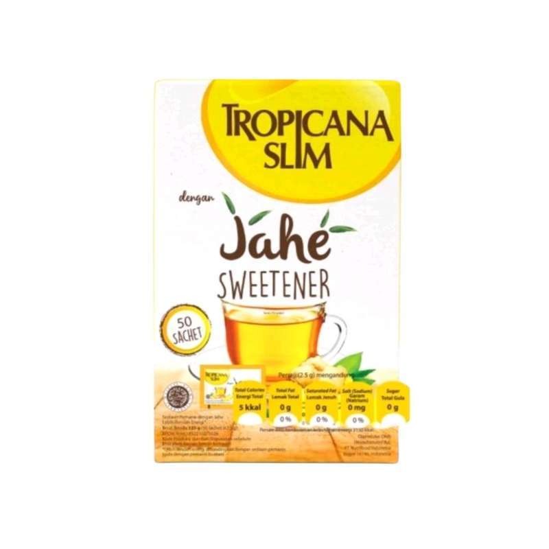 

Tropicana Slim Jahe Pemanis Alami Ginger Natural Sweetener 50 Sachets