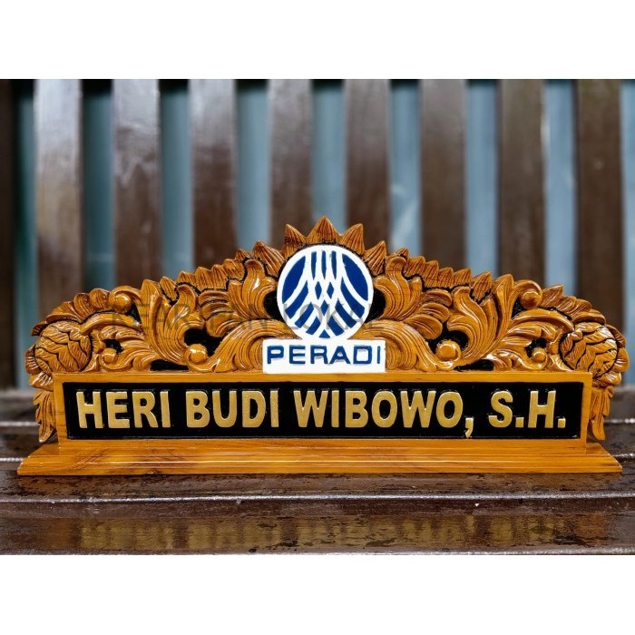 

PAPAN NAMA + PAPAN NAMA MEJA UKIR + PAPAN NAMA MEJA KANTOR (KAYU JATI) yermurah KF3421