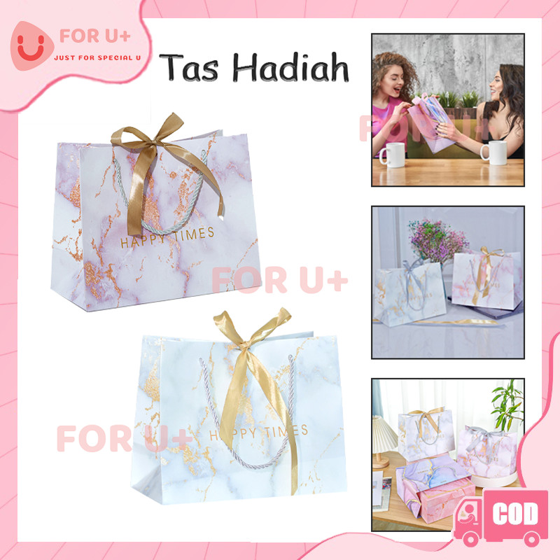 

TAS KADO PAPER BAG MARBLE KANTONG/KANTONG HAMPERS