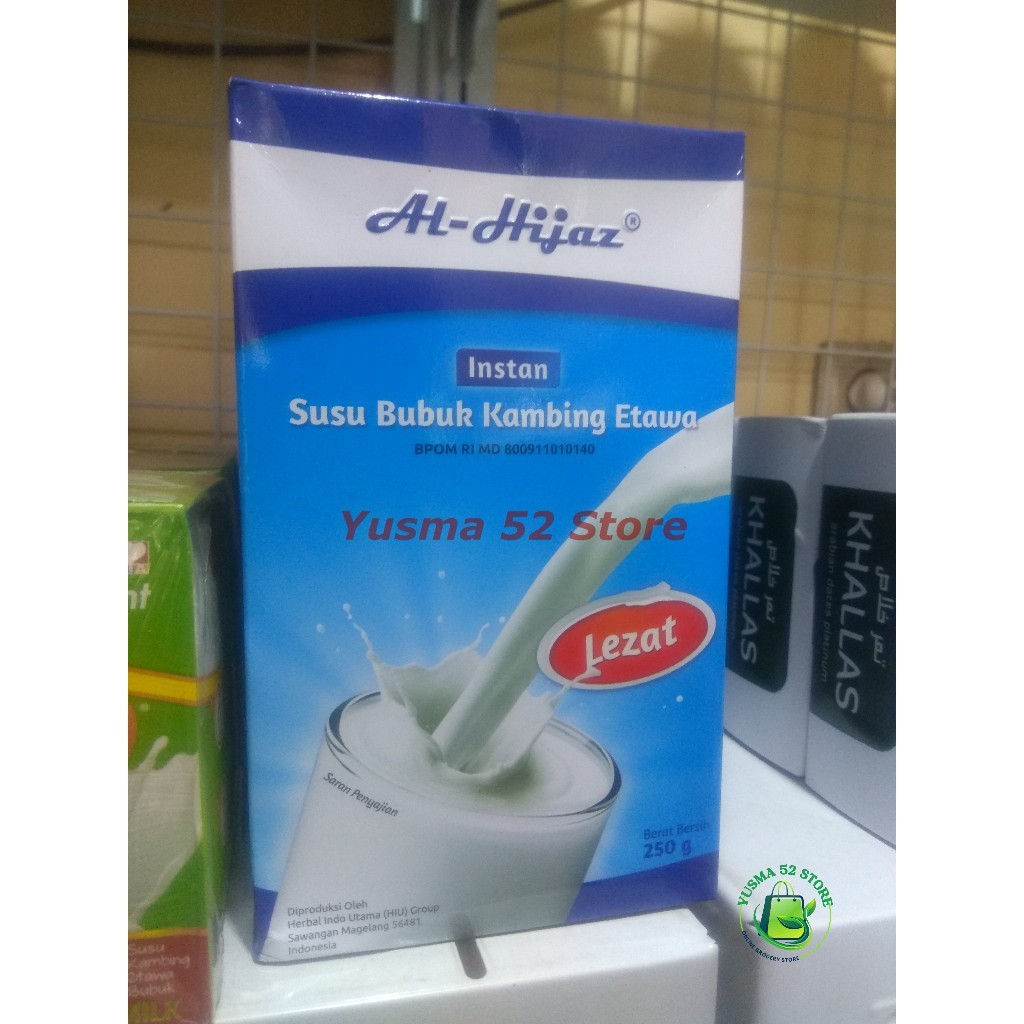 

Susu Kambing Etawa Al Hijaz 250Gram