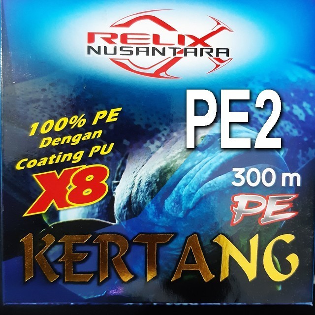 SENAR PANCING BENANG PE RELIX NUSANTARA KERTANG X8 300 METER - PE 2.0