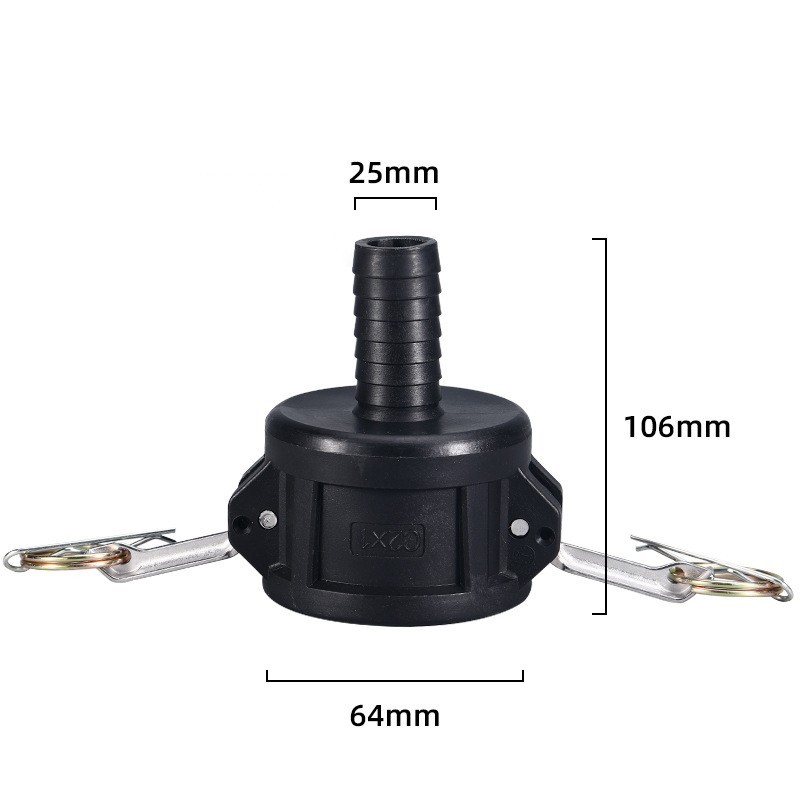 IBC Tank Adapter Konektor Sambungan Kran Tank 1 Inch Adaptor Tangki IBC