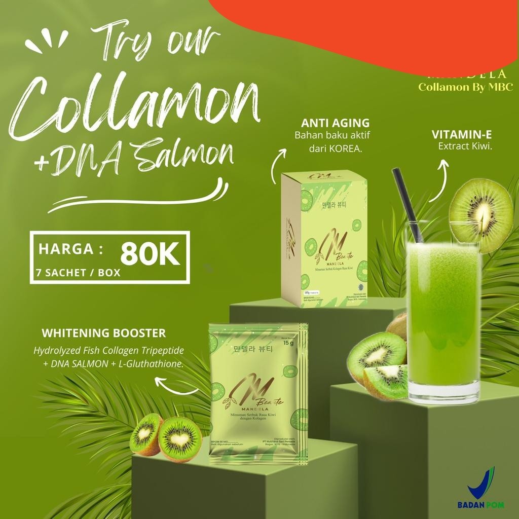 

COLLAMON MANDELA DISTRIBUTOR RESMIN BPOM (1box isi 7) mbc brkd