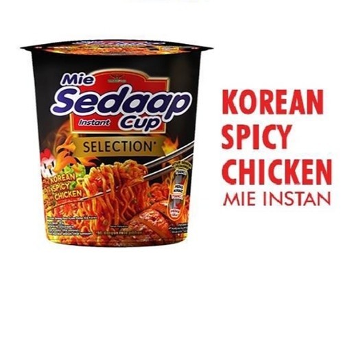 

NEW ITEM NOODLE MIE SEDAAP KOREAN SPICY CHICKEN CUP 81g