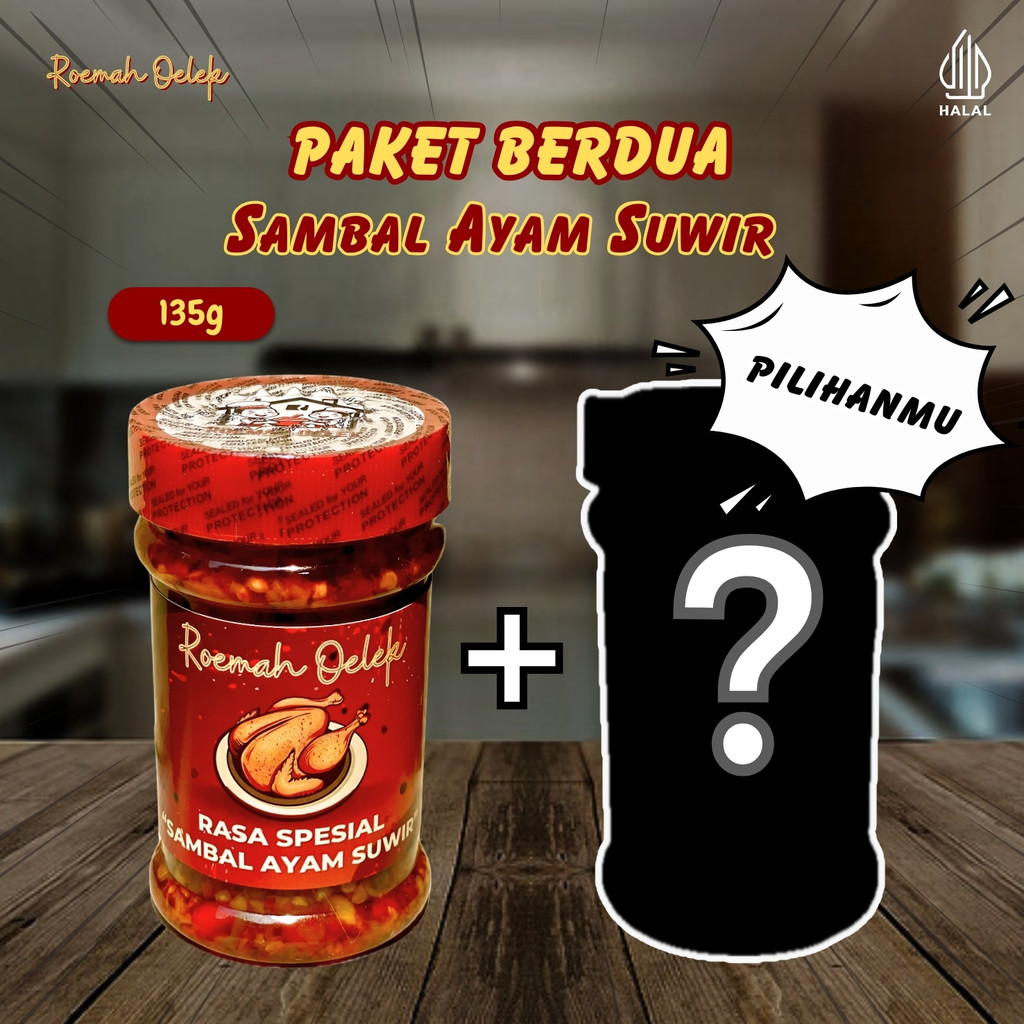 

Sambal Ayam Suwir 135gr – Pedas Juara, Siap Santap! | Roemah Oelek