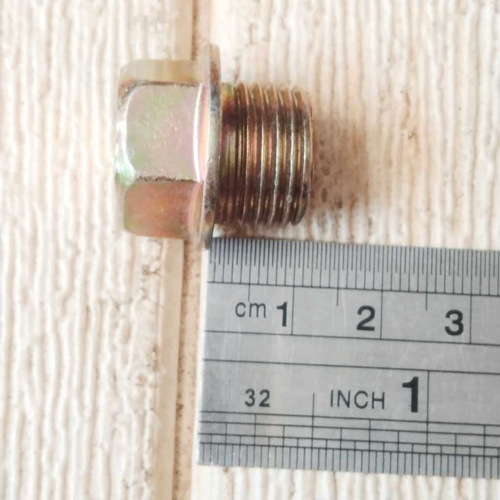 NOS/BOLT BAUT 17 TAP OLI OVERSIZE