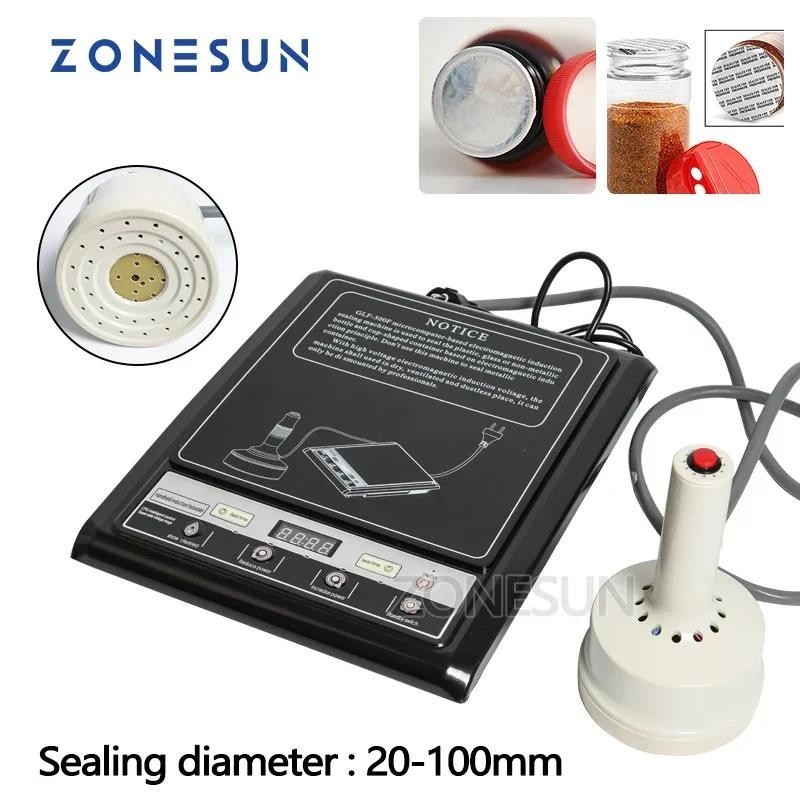 

SPECIAL PRICE ZONESUN Hand Held Electromagnetic Induction Sealer Glass PET PP Bottle Sealing Machine Microcomputer Aluminum Foil Capper
