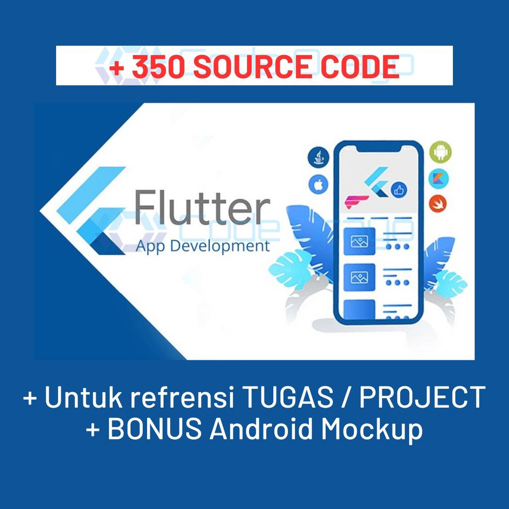 350 Source Code Android Flutter + BONUS
