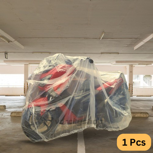 

Cover Motor Plastik Transparan Bahan Plastik Tebal Motorcycle Selimut Plastik Motor