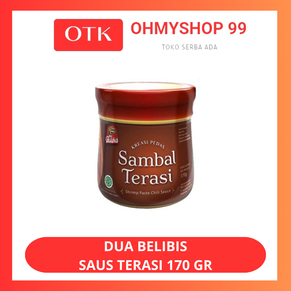 

DUA BELIBIS Sambal Terasi 170gr