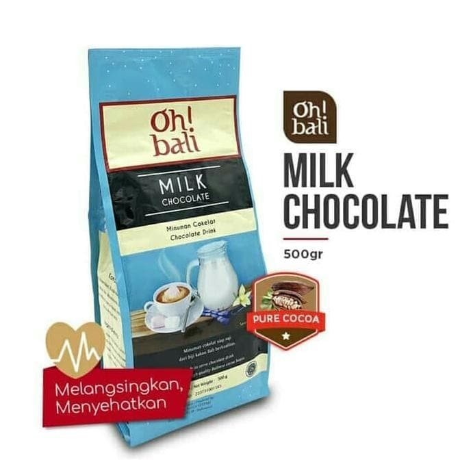 

Oh Bali Milk Chocolate Drink 3In1 500 Gr Bubuk Coklat Powder