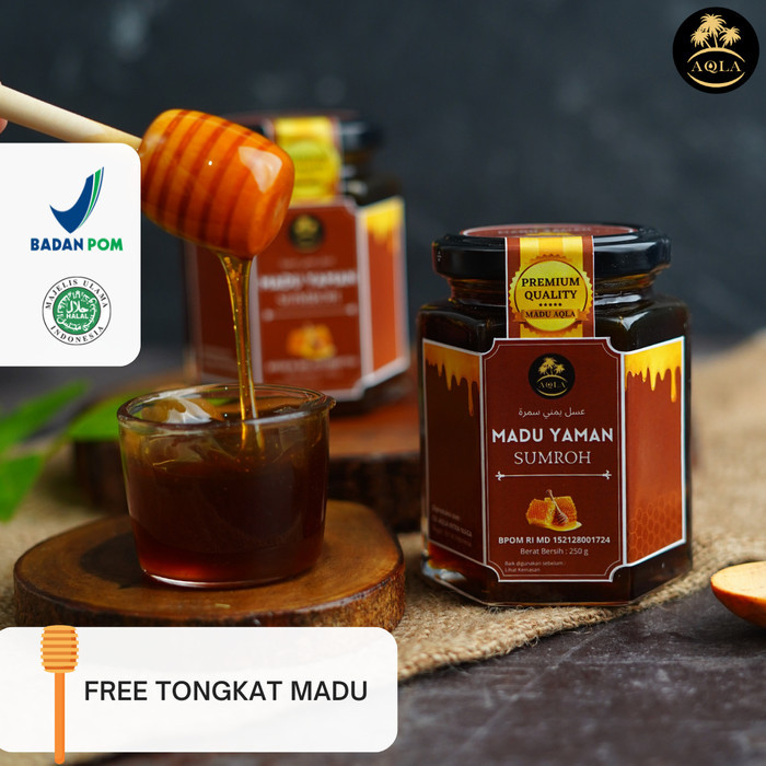 

MADU YAMAN SUMROH ASLI PREMIUM 250GR FREE TONGKAT MADU