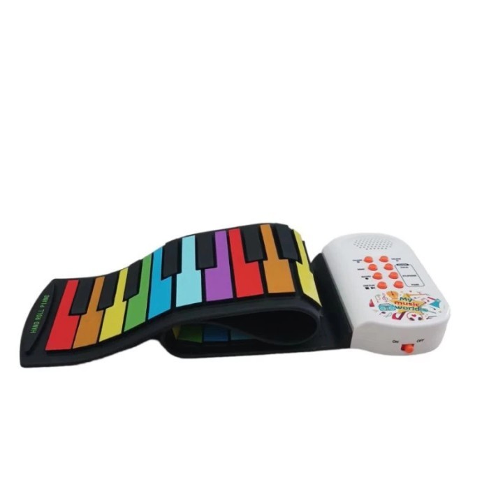 Mainan Anak Piano Roll Up piano 37 key piano gulung electric