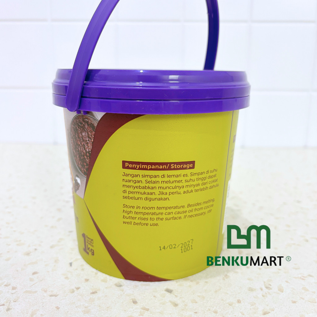 

QH Collins Choco Crunchy 1 Kg Coklat Chruncy Selai Coklat Pasta Chocolate Selai Roti HALAL