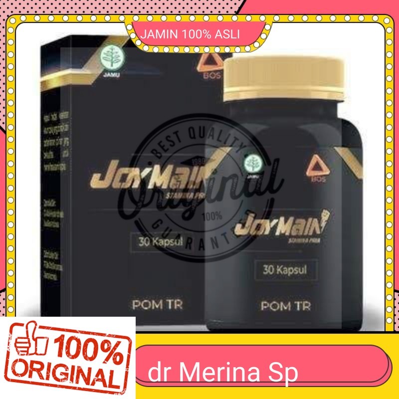 100% ASLI Joymain - Joy Main Herbal Penambah Stamina Pria Asli 100% ORIGINAL