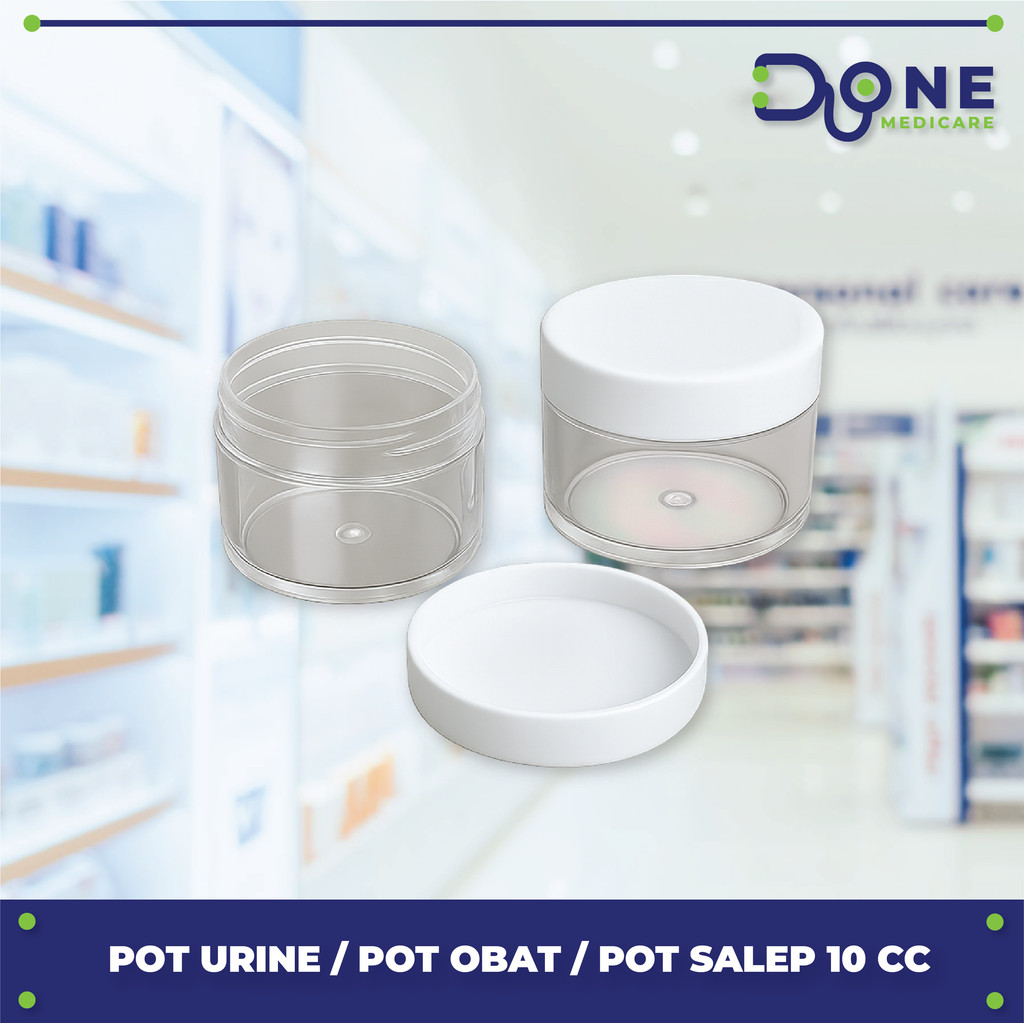 Pot urin 10ml / Pot Salep Ukuran 10cc