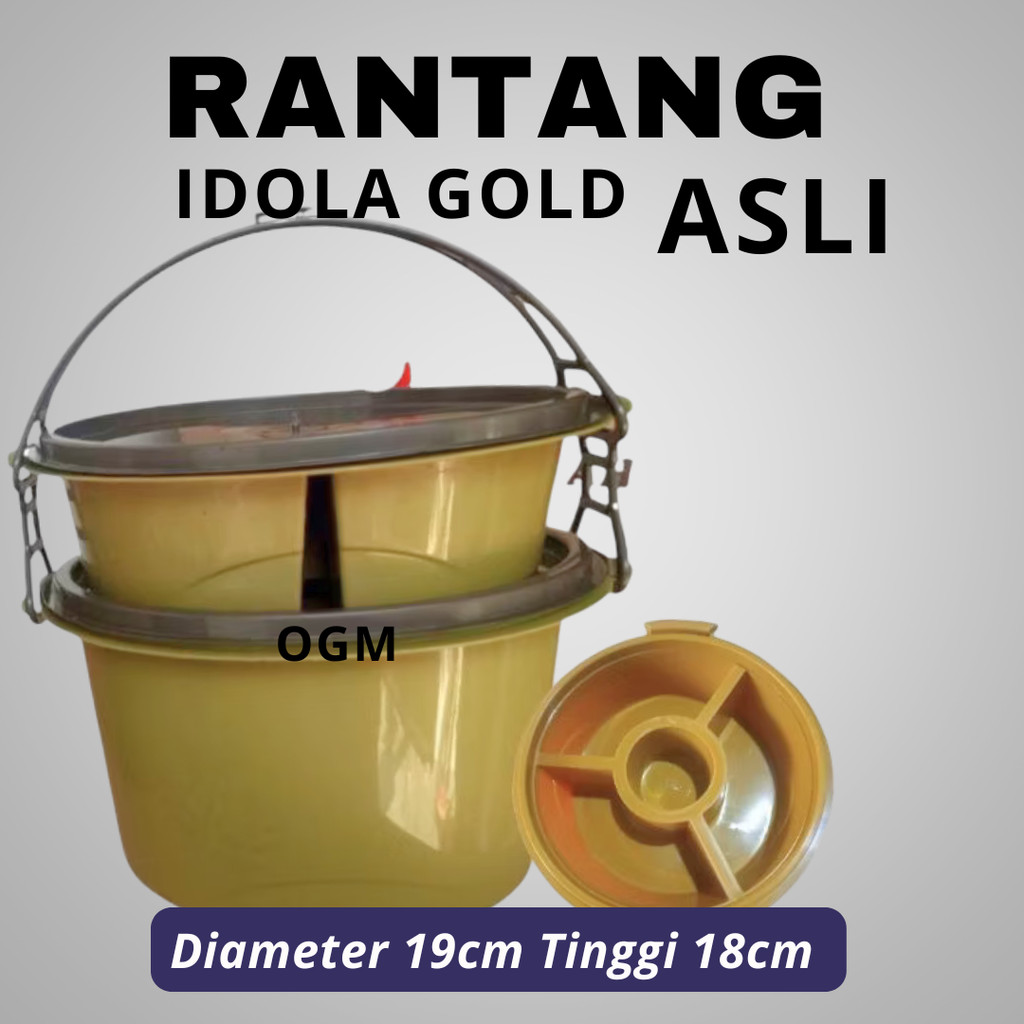 hot sale rantang susun 2 idola / rantang bulat susun 2 / rantang idola murah