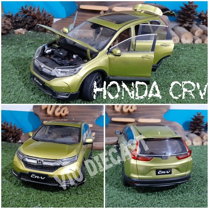 Die cast Honda CrV Turbo mainan anak skala 18
