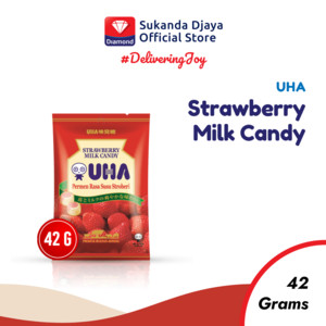 

UHA Strawberry Milk Candy 42 gr