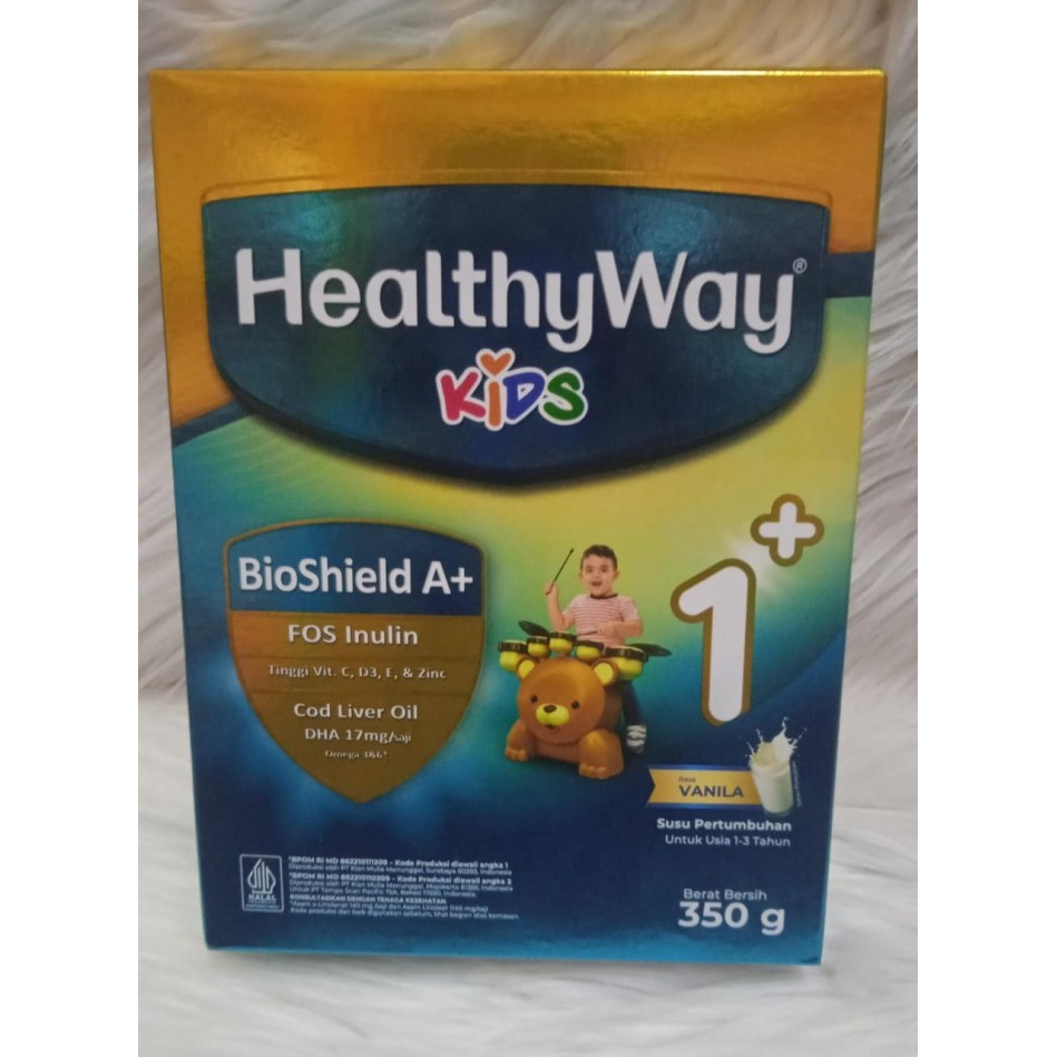 

Healty Way Kids BioShield A+ 1+ 1-3Tahun Vanila - 350gr